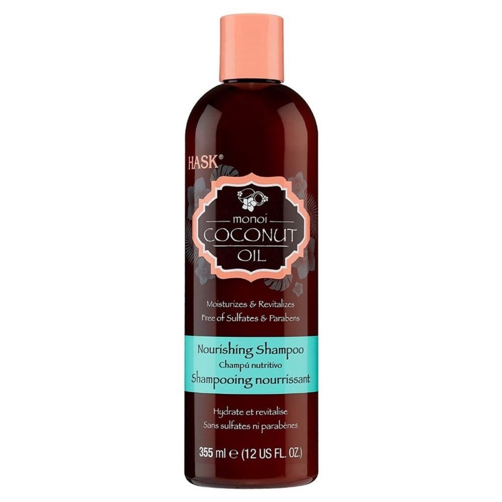 🌻3/$20 🆕 Hask Coconut Oil Nourishing Sulfate Free Shampoo, 15 oz Size - Picture 3 of 9